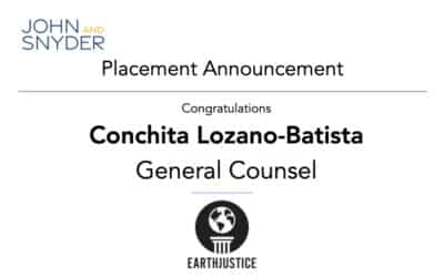 Placement: Conchita Lozano-Batista