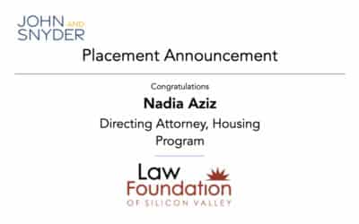 Placement: Nadia Aziz
