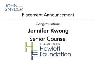 Placement: Jennifer Kwong