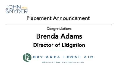 Placement: Brenda Adams